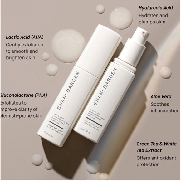 FREE 🌺 Shani Darden ~ Lactic Acid Exfoliating Serum ~ Single Use Sample - Picture 9 of 11